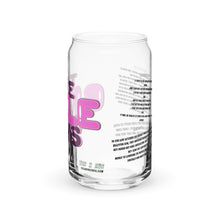 Load image into Gallery viewer, HG - “THE BIBLE SAYS” Can-shaped Glass & Travel Mug Grn/Pnk/Blu/Org/Red/Blk