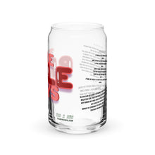 Load image into Gallery viewer, HG - “THE BIBLE SAYS” Can-shaped Glass & Travel Mug Grn/Pnk/Blu/Org/Red/Blk