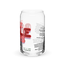 Load image into Gallery viewer, HG - “THE BIBLE SAYS” Can-shaped Glass & Travel Mug Grn/Pnk/Blu/Org/Red/Blk
