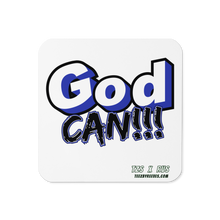Load image into Gallery viewer, HG - “GOD CAN” Cork-back coaster