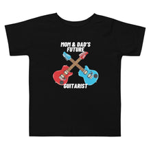 Load image into Gallery viewer, MMK - "Future Guitarist" Toddler Short Sleeve Tee