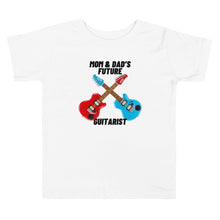 Load image into Gallery viewer, MMK - "Future Guitarist" Toddler Short Sleeve Tee