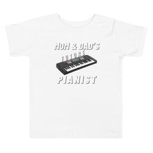 Load image into Gallery viewer, MMK - "Future Pianist" Toddler Short Sleeve Tee