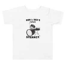 Load image into Gallery viewer, MMK - "Future Drummer" Toddler Short Sleeve Tee