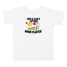 Load image into Gallery viewer, MMK - "Future Horn Player" Toddler Short Sleeve Tee