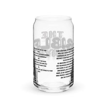 Load image into Gallery viewer, HG - “THE BIBLE SAYS” Can-shaped glass Blk/Wht/Gry
