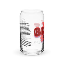 Load image into Gallery viewer, HG - “THE BIBLE SAYS” Can-shaped Glass &amp; Travel Mug Grn/Pnk/Blu/Org/Red/Blk
