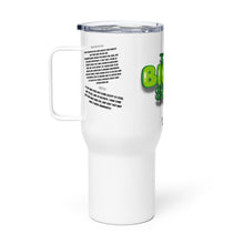 Load image into Gallery viewer, HG - “THE BIBLE SAYS” Can-shaped Glass &amp; Travel Mug Grn/Pnk/Blu/Org/Red/Blk
