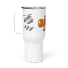 Load image into Gallery viewer, HG - “THE BIBLE SAYS” Can-shaped Glass &amp; Travel Mug Grn/Pnk/Blu/Org/Red/Blk
