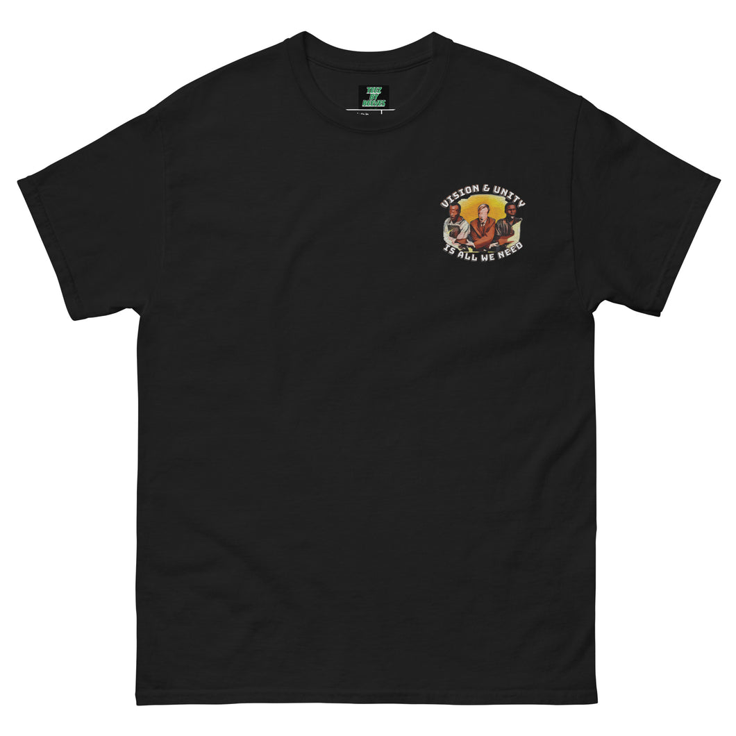 FF - “VISION & UNITY” EMBROIDERED Unisex T-Shirt & Hoodie