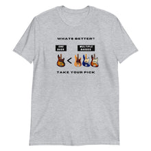 Load image into Gallery viewer, MM - &quot;ONE BASS OR MULTIPLE BASSES&quot; Short-Sleeve Unisex T-Shirt
